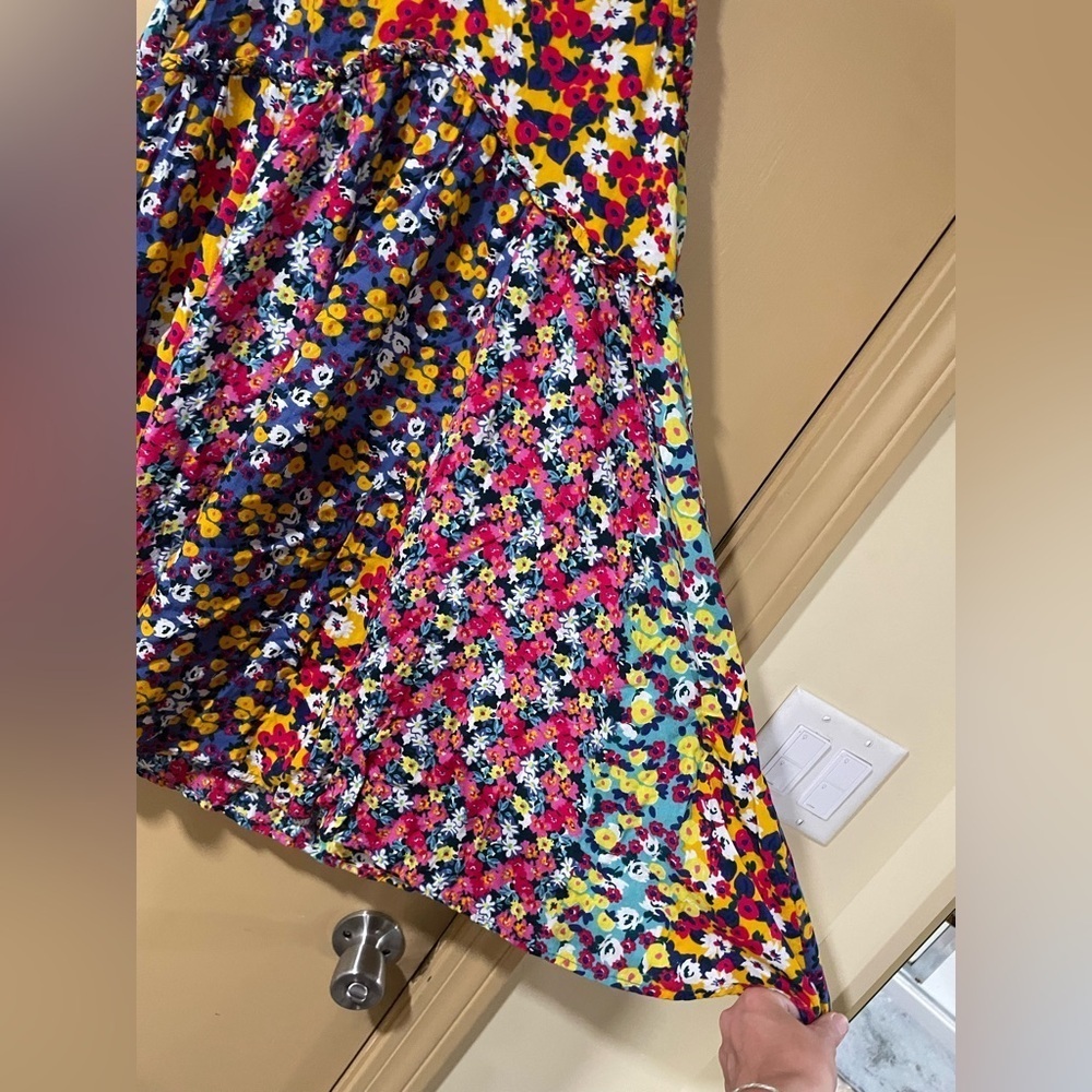 Patrons of Peace Yellow Floral Tunic Top - Picture 8 of 8
